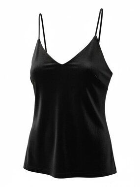 Black velvet cami
